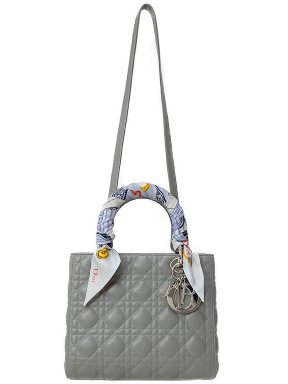 Christian Dior Cannage Quilted Lady Dior 2way bag